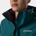 Hillwalker Interactive Waterproof Shell Jacket Women Atlantic Deep