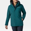 Hillwalker Interactive Waterproof Shell Jacket Women Atlantic Deep