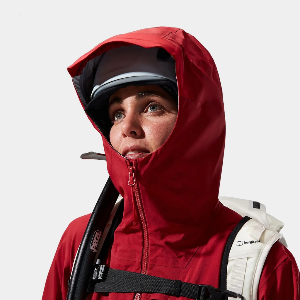 Mountain Seeker GTX Jacket Women (2022) Red Dahlia / Haute Red