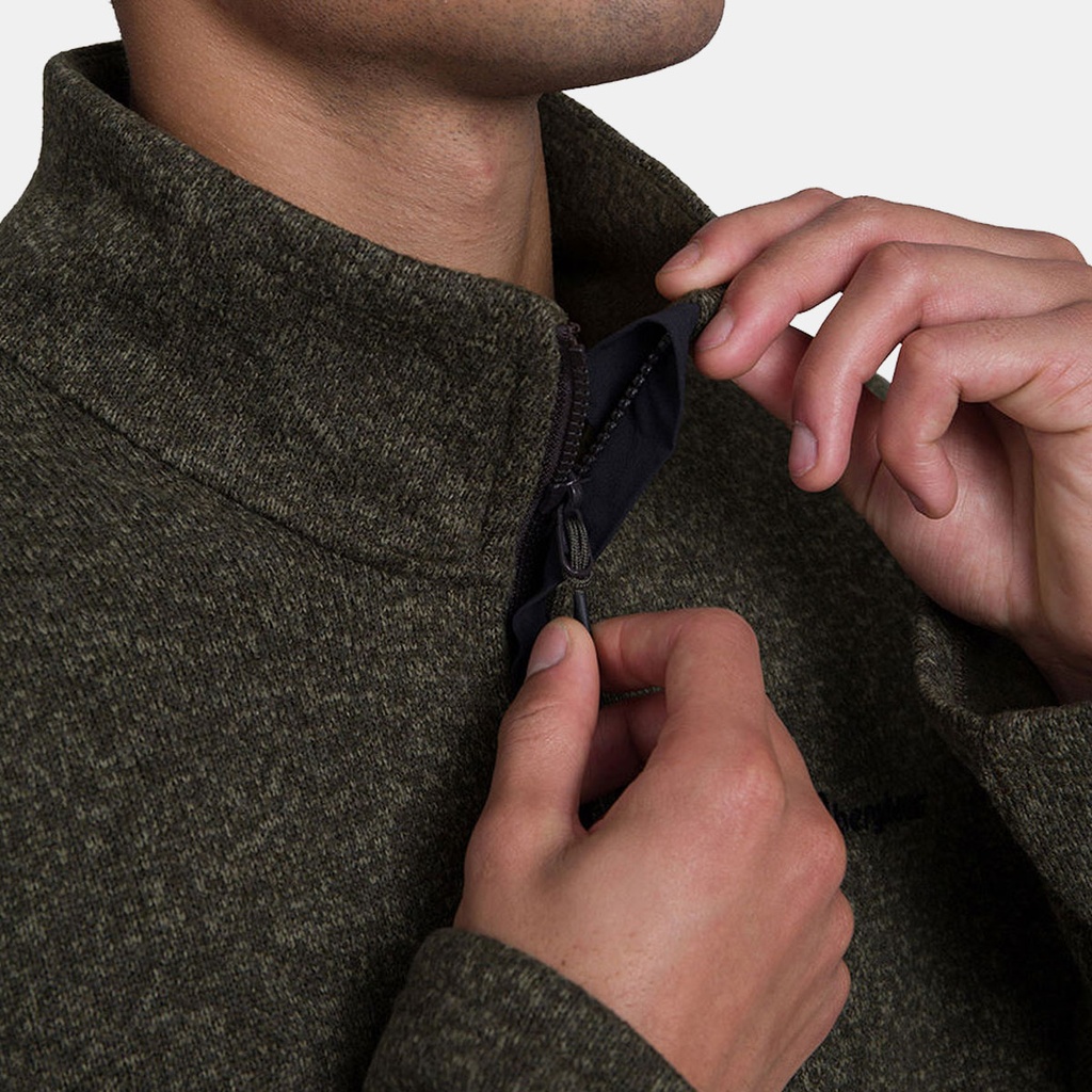 Vallen Interactive Fleece Jacket Ivy Green / Peat