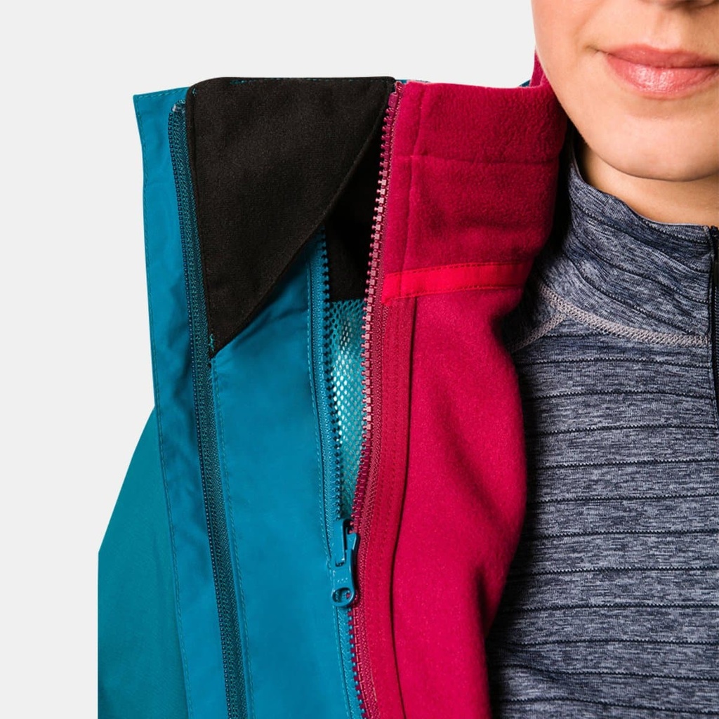 Prism Micro Polartec Interactive Fleece Jacket Women Dark Pink / Dark Pink