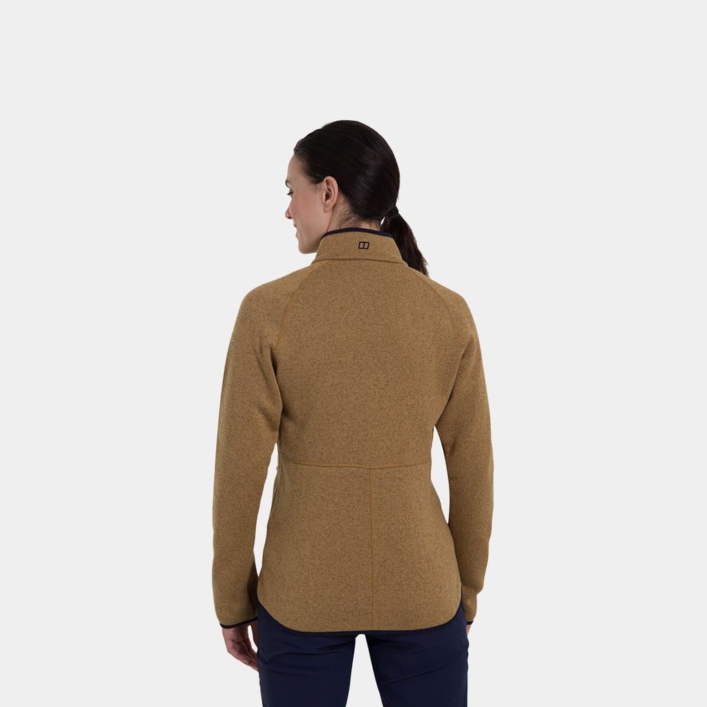 Salair Fleece Jacket Women Dijon / Rubber