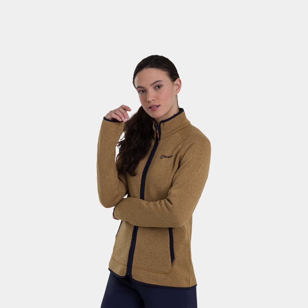Salair Fleece Jacket Women Dijon / Rubber