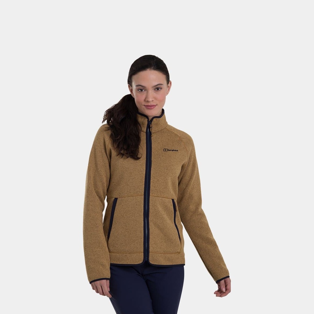 Salair Fleece Jacket Women Dijon / Rubber