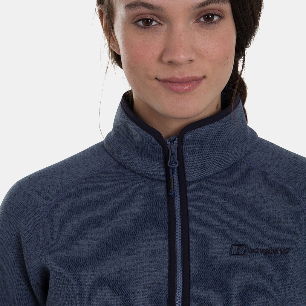 Salair Fleece Jacket Women Vintage Indigo / Mood Indigo