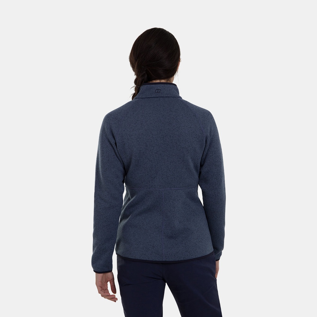 Salair Fleece Jacket Women Vintage Indigo / Mood Indigo