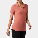 Essential Elements Polo Women Salmon