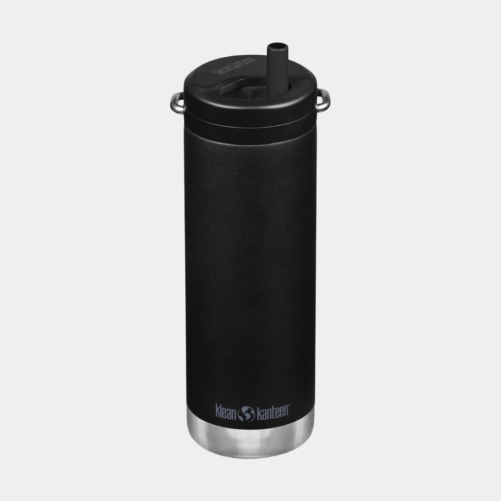 TKWide Insulated 16oz (473ml) With Twist Cap Black