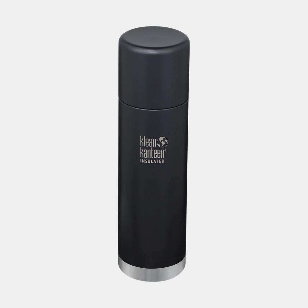 TKPro Insulated Stainless Steel Cup & Cap 32oz (1000ml) Shale Black Mat