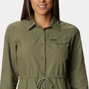 Silver Ridge Novelty Dress Stone Green