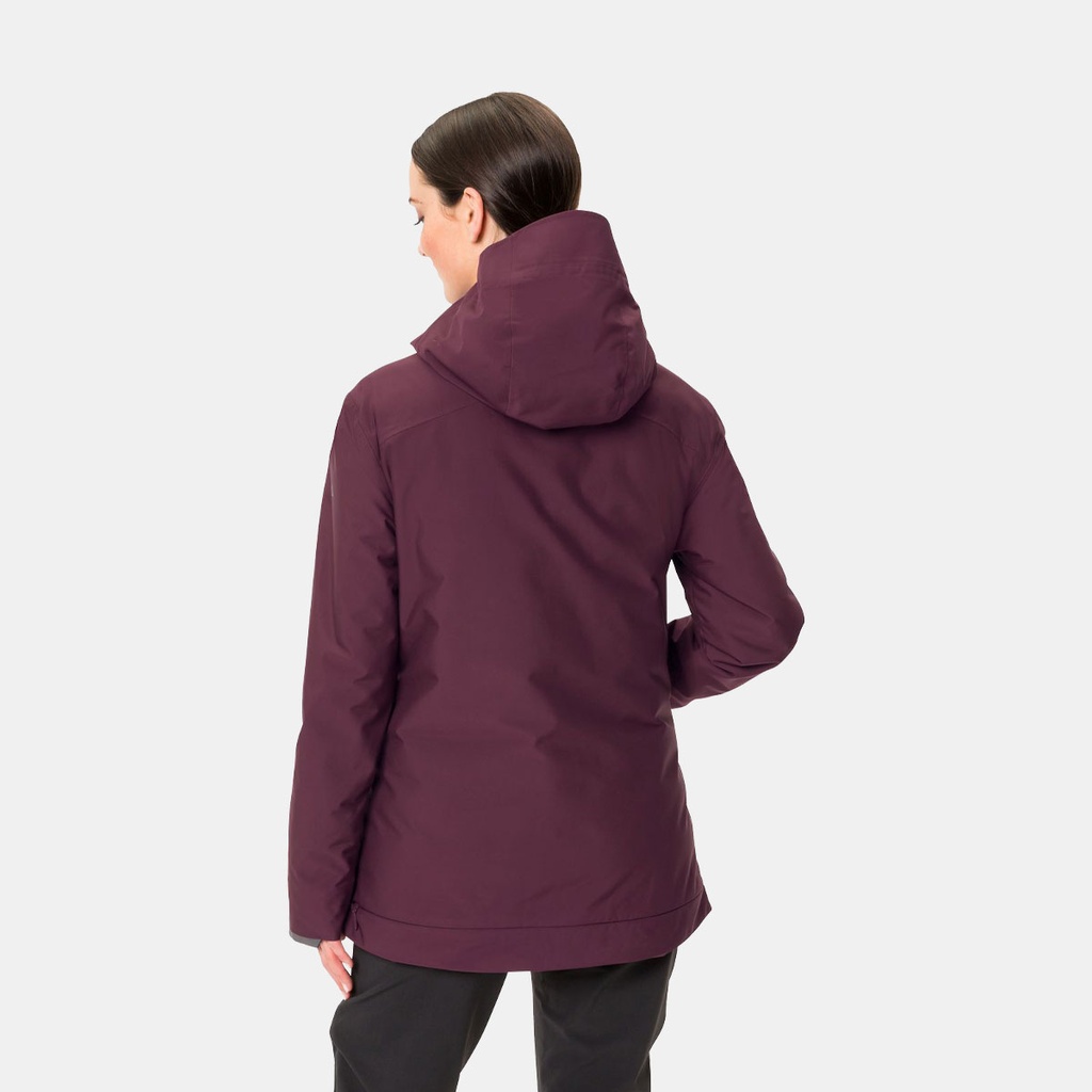 Cyclist Warm Rain Jacket Women Cassis