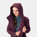 Cyclist Warm Rain Jacket Women Cassis