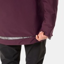 Cyclist Warm Rain Jacket Women Cassis
