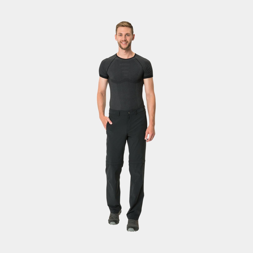 Farley Stretch Zip Off Pants II Black