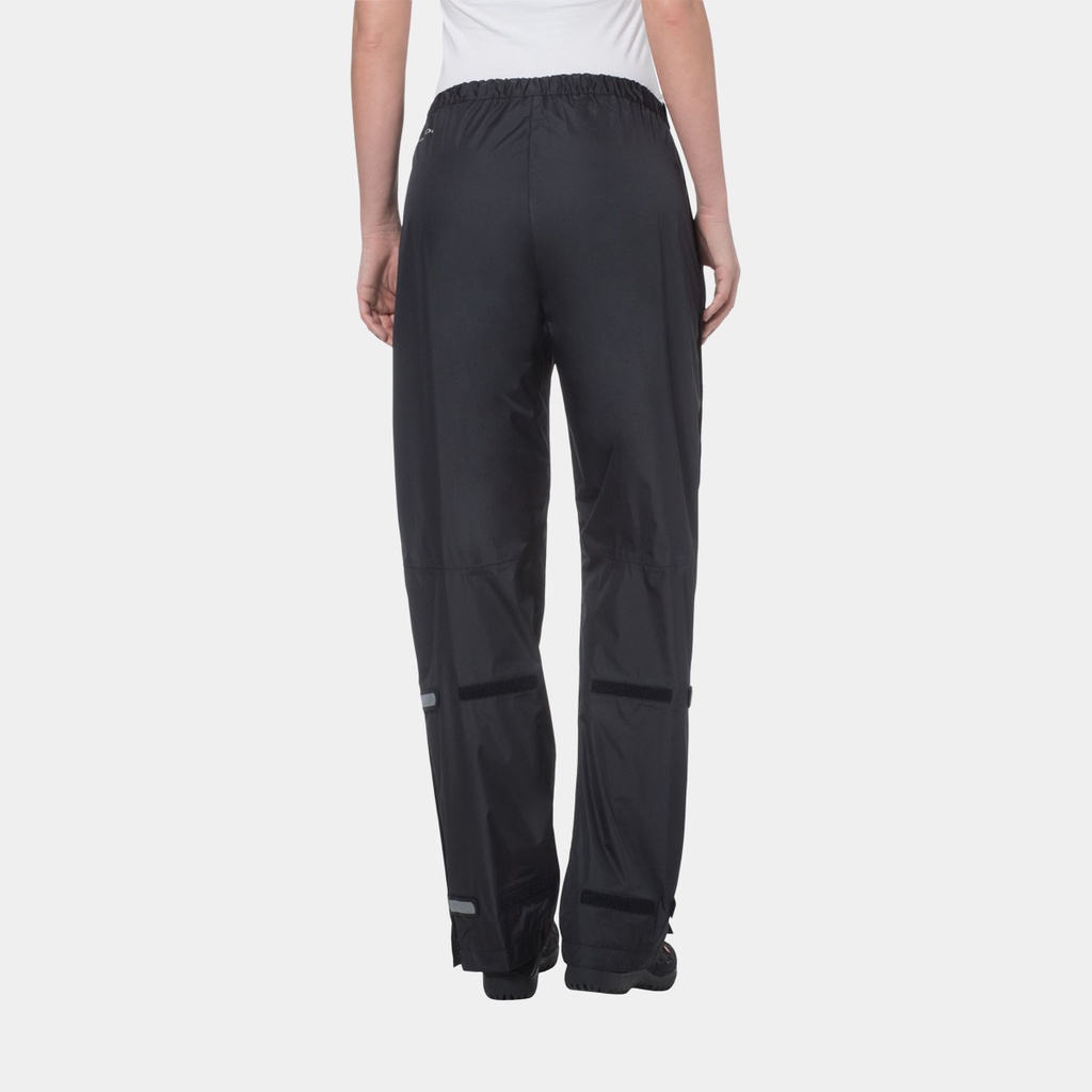 Fluid Full-Zip Pants Women Black