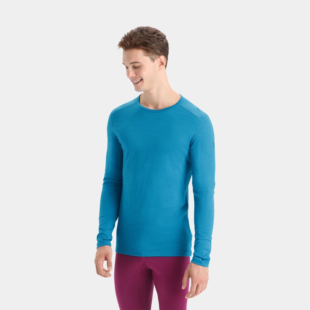 Oasis Long Sleeves Crewe 200 Geo Blue