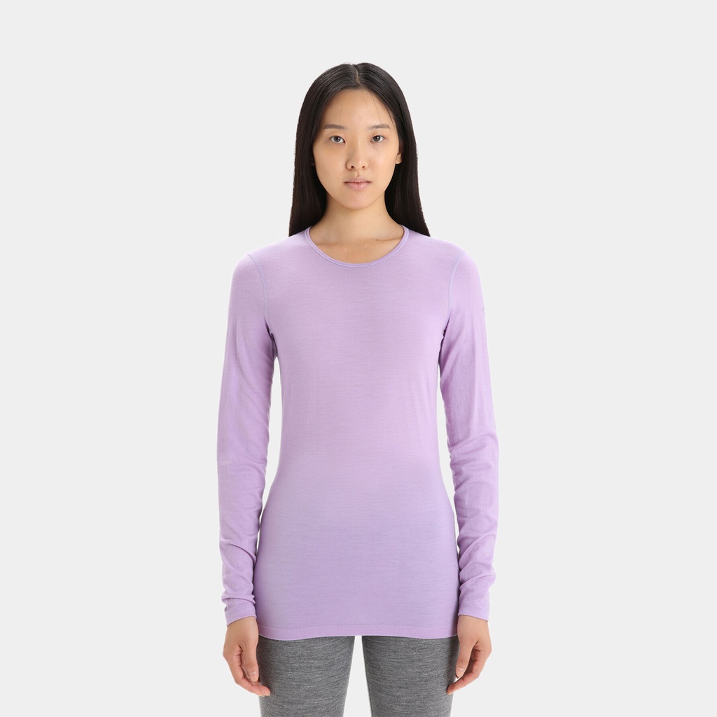 Oasis Long Sleeves Crewe 200 Women  Purple / Gaze