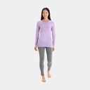 Oasis Long Sleeves Crewe 200 Women  Purple / Gaze