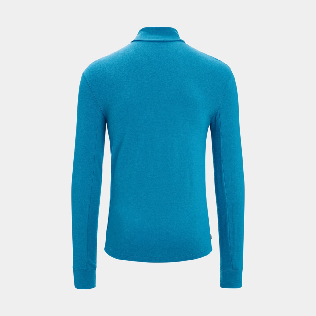 Quantum III Long Sleeves Zip Geo Blue