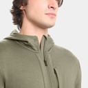 Quantum III Long Sleeves Zip Hoodie Loden