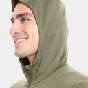 Quantum III Long Sleeves Zip Hoodie Loden