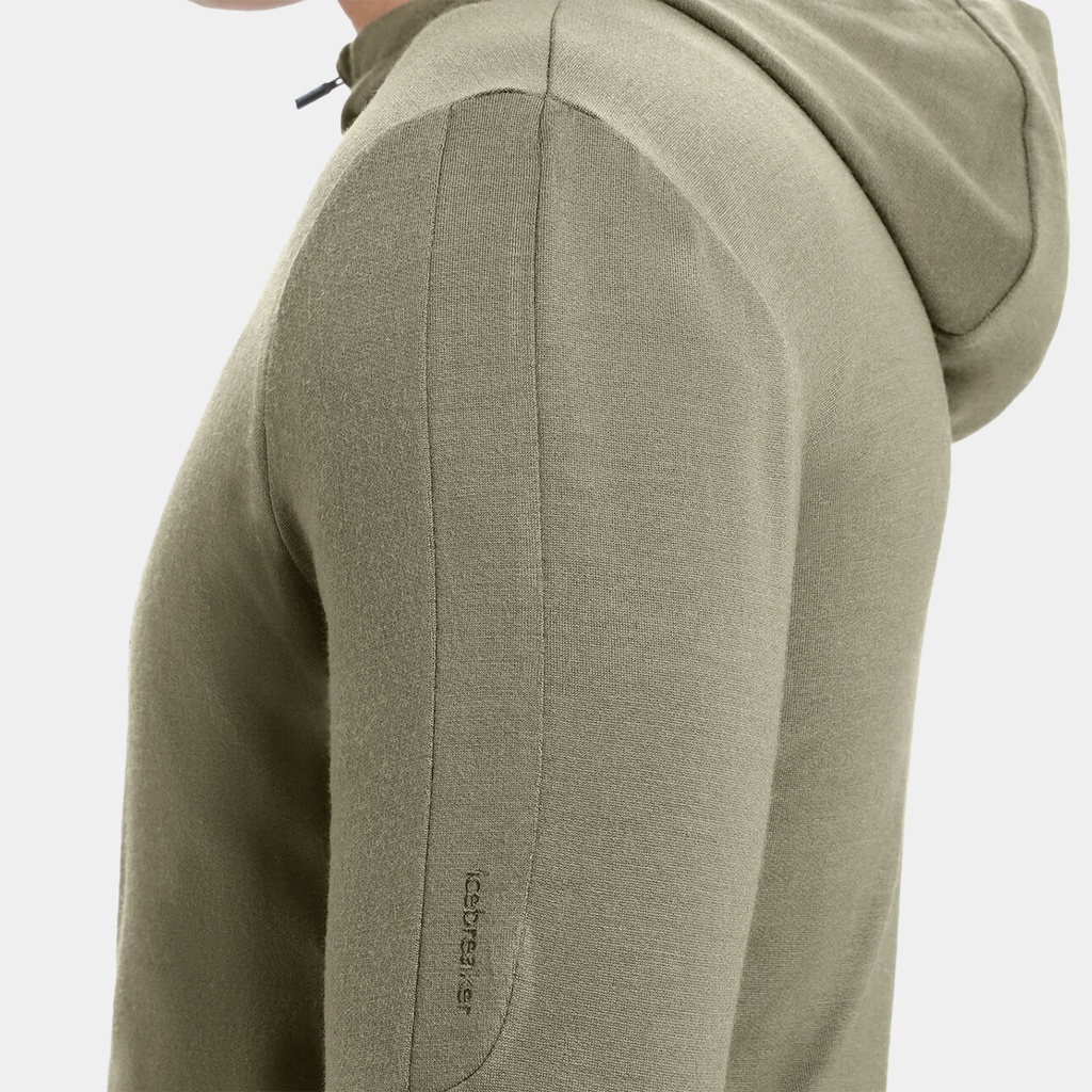 Quantum III Long Sleeves Zip Hoodie Loden