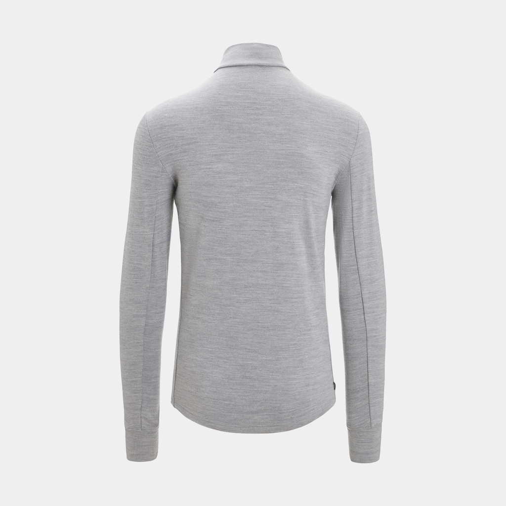 Quantum III Long Sleeves Zip Metro Heather / Black