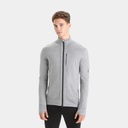 Quantum III Long Sleeves Zip Metro Heather / Black