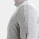 Quantum III Long Sleeves Zip Metro Heather / Black