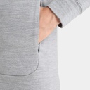 Quantum III Long Sleeves Zip Metro Heather / Black