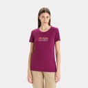 Tech Lite II Short Sleeves Tee Mountain Geology Women (2023) Go Berry