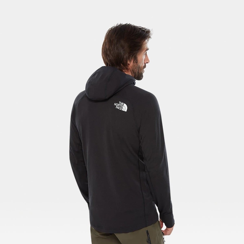 Summit L2 FutureFleece Full Zip Hoodie TNF Black