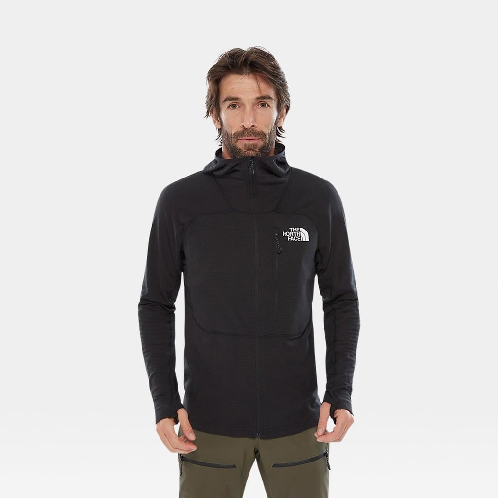 Summit L2 FutureFleece Full Zip Hoodie TNF Black