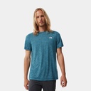 Lightning Short Sleeves Tee Moroccan Blue White Heather