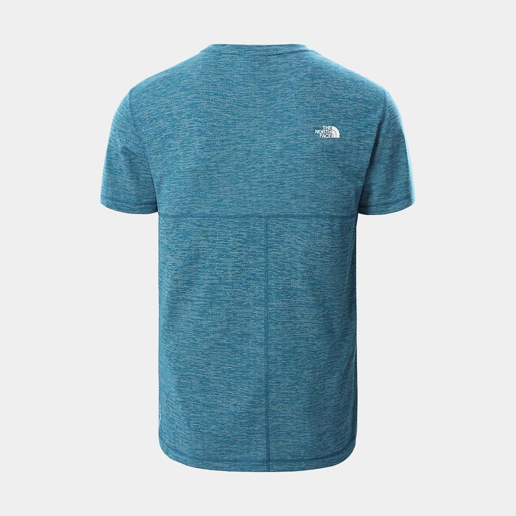 Lightning Short Sleeves Tee Moroccan Blue White Heather