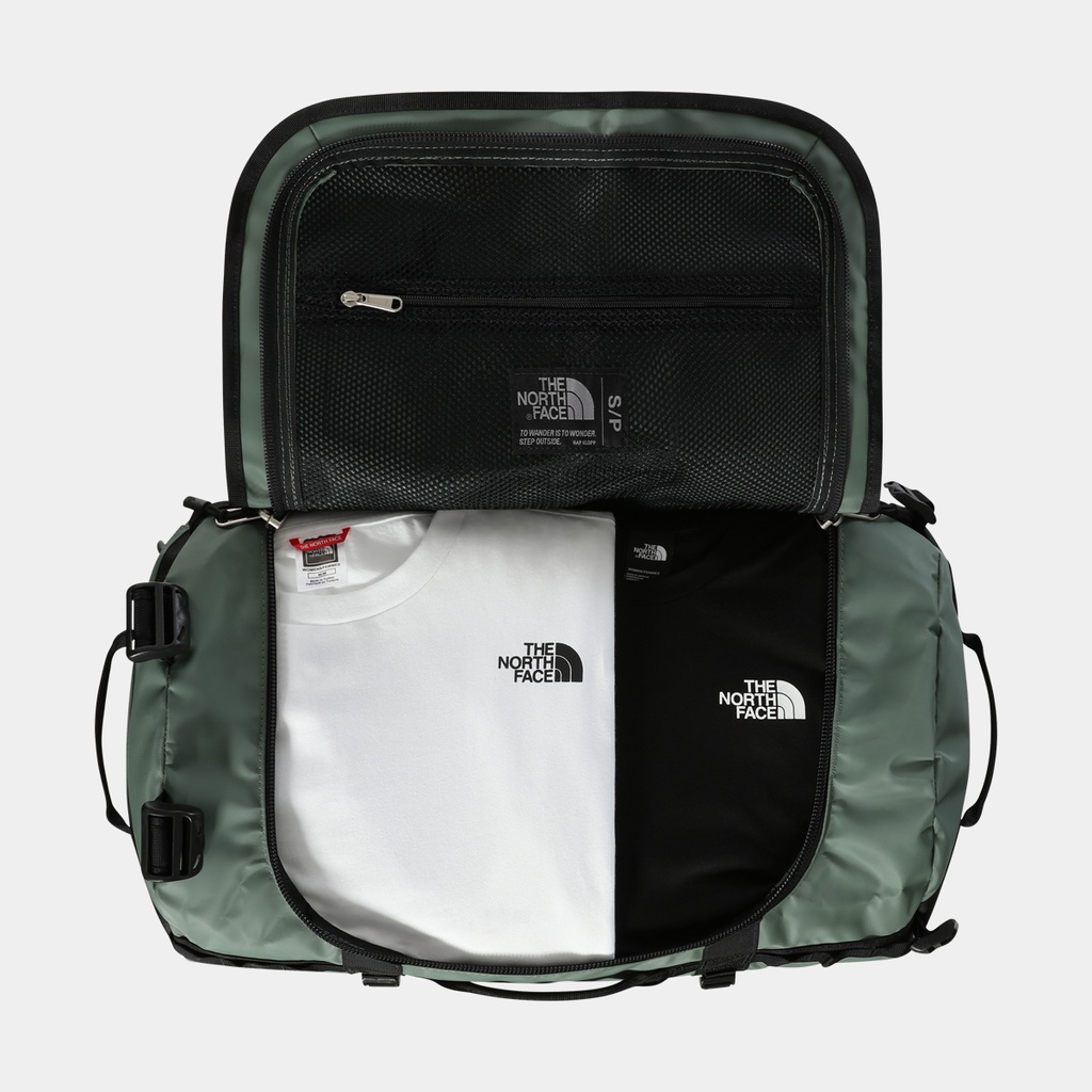 Base Camp Duffel S (2021) Laurel Wreath Green / TNF Black
