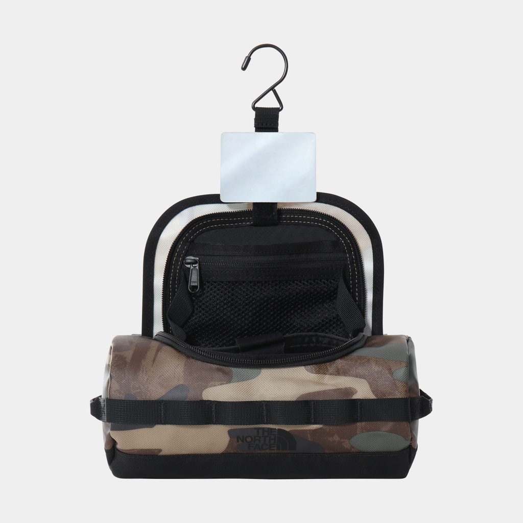Base Camp Travel Canister (2022) Kelp Tan TNF Camo Print / TNF Black