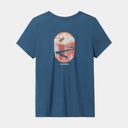 Denver Skyline Graphic Short Sleeve Tee Slim Fit Women Almond Heather (copie)
