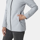 Jasper Softshell Jacket Women Heather Grey