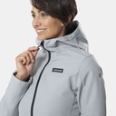 Jasper Softshell Jacket Women Heather Grey