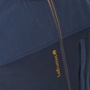 Silken Full Zip Eclipse Blue / Sudan Brown