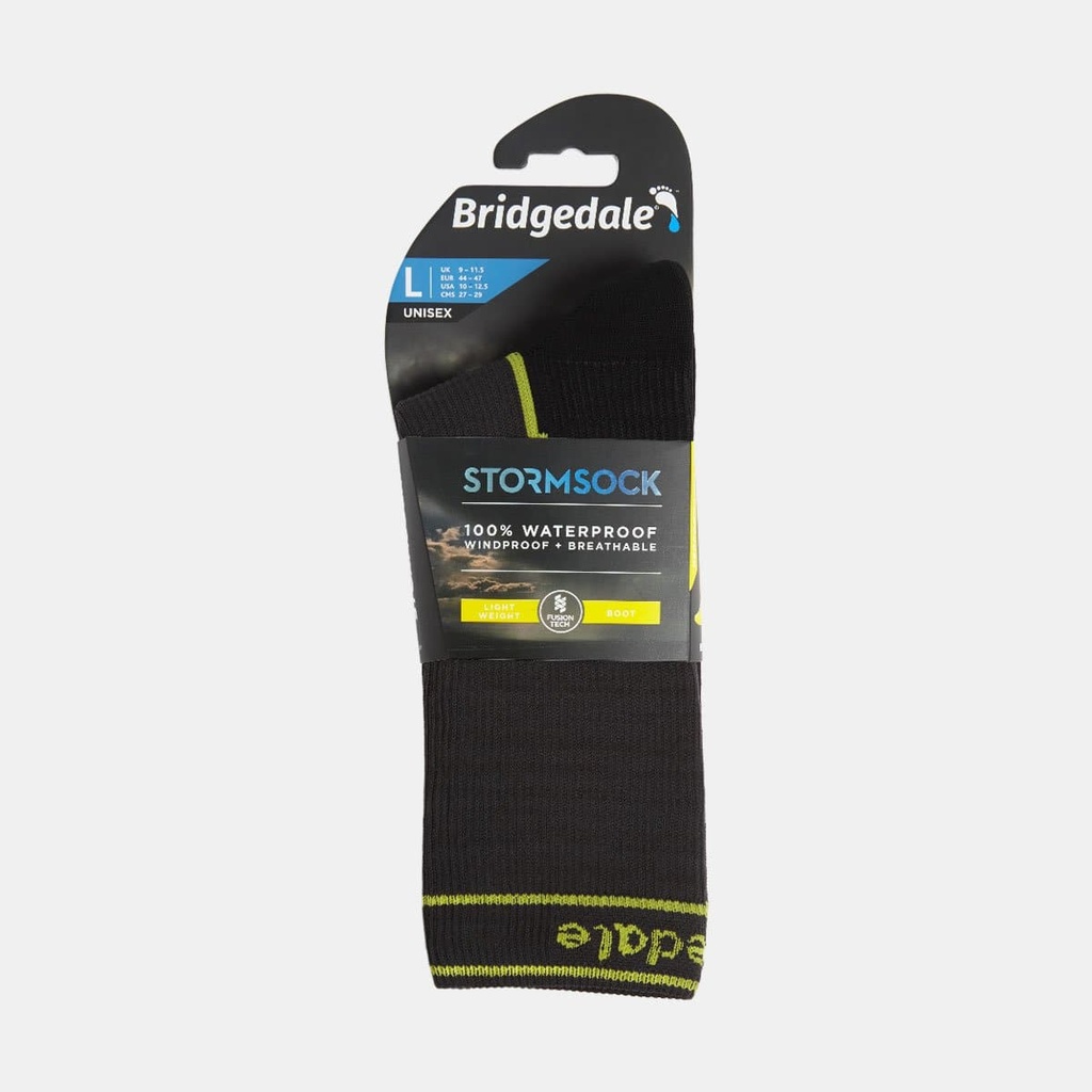 Stormsock Performance Lightweight Boot Dark Grey / Lime
