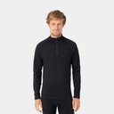 Base 1/4 Zip 175 Jet Black