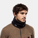 Heavyweight Merino Wool Tubular Solid Black