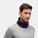 Heavyweight Merino Wool Tubular Solid Black