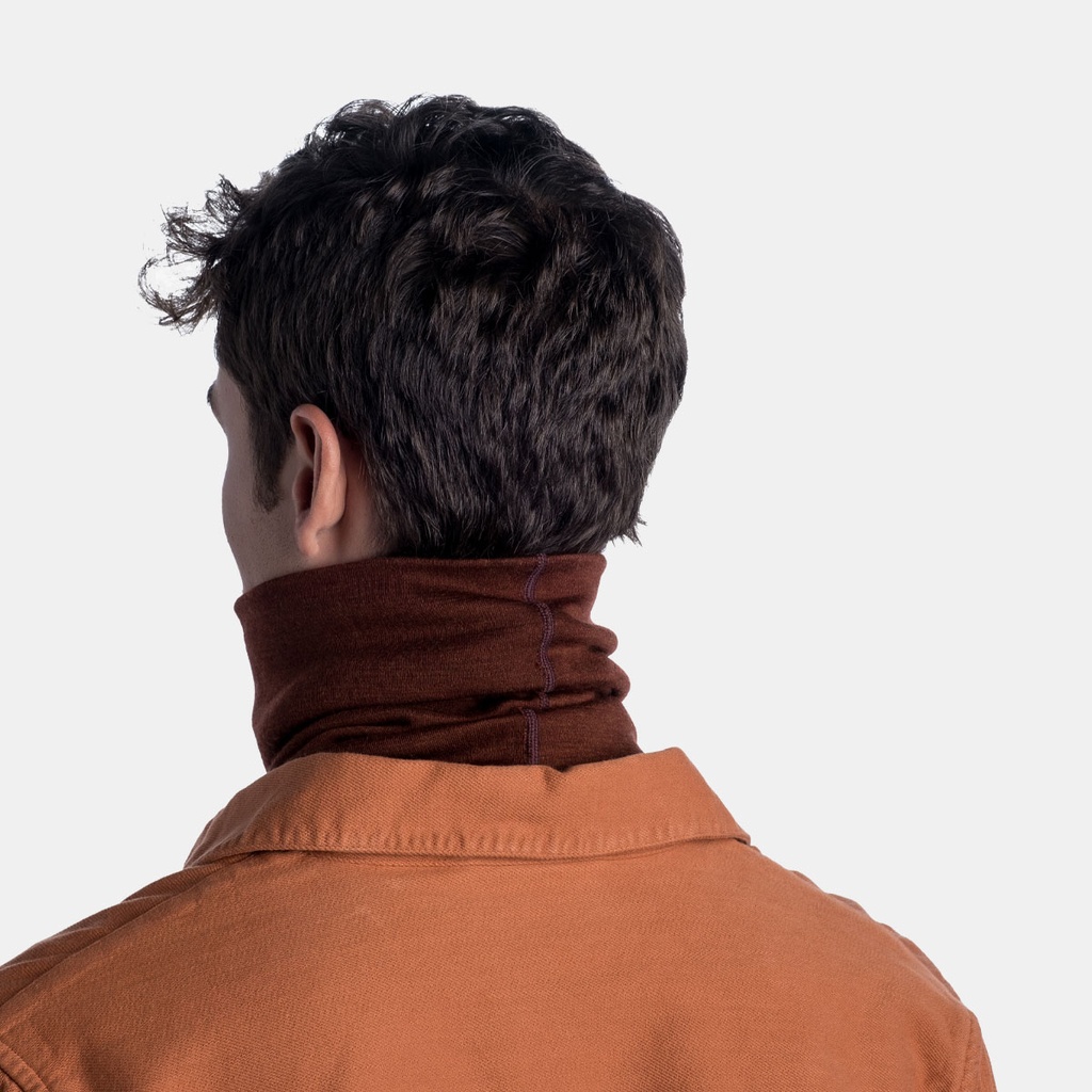 Heavyweight Merino Wool Tubular Solid Sienna