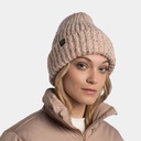Knitted & Fleece Band Hat (2022) Kim Pale Pink
