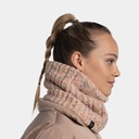 Knitted & Fleece Neckwarmer (2022) Kim Pale Pink
