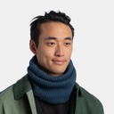 Knitted & Fleece Neckwarmer (2022) Rutger Steel Blue