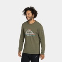Mountain Call Long Sleeves Dark Denim Melange / Oyster Grey (copie)